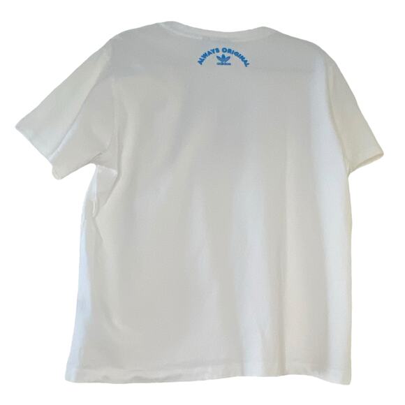 Women's Adidas Always Original Flower T-Shirt Size X-Large 100% Cotton - Picture 3 of 10